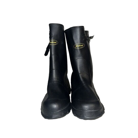 Lacrosse Mens Z Series Utah Brogue II 14" Overshoe Sz‎ 8 Black Work Shoe NWOT - Picture 2 of 7